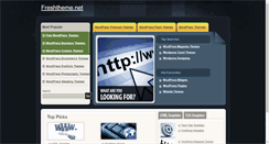 Desktop Screenshot of freshtheme.net